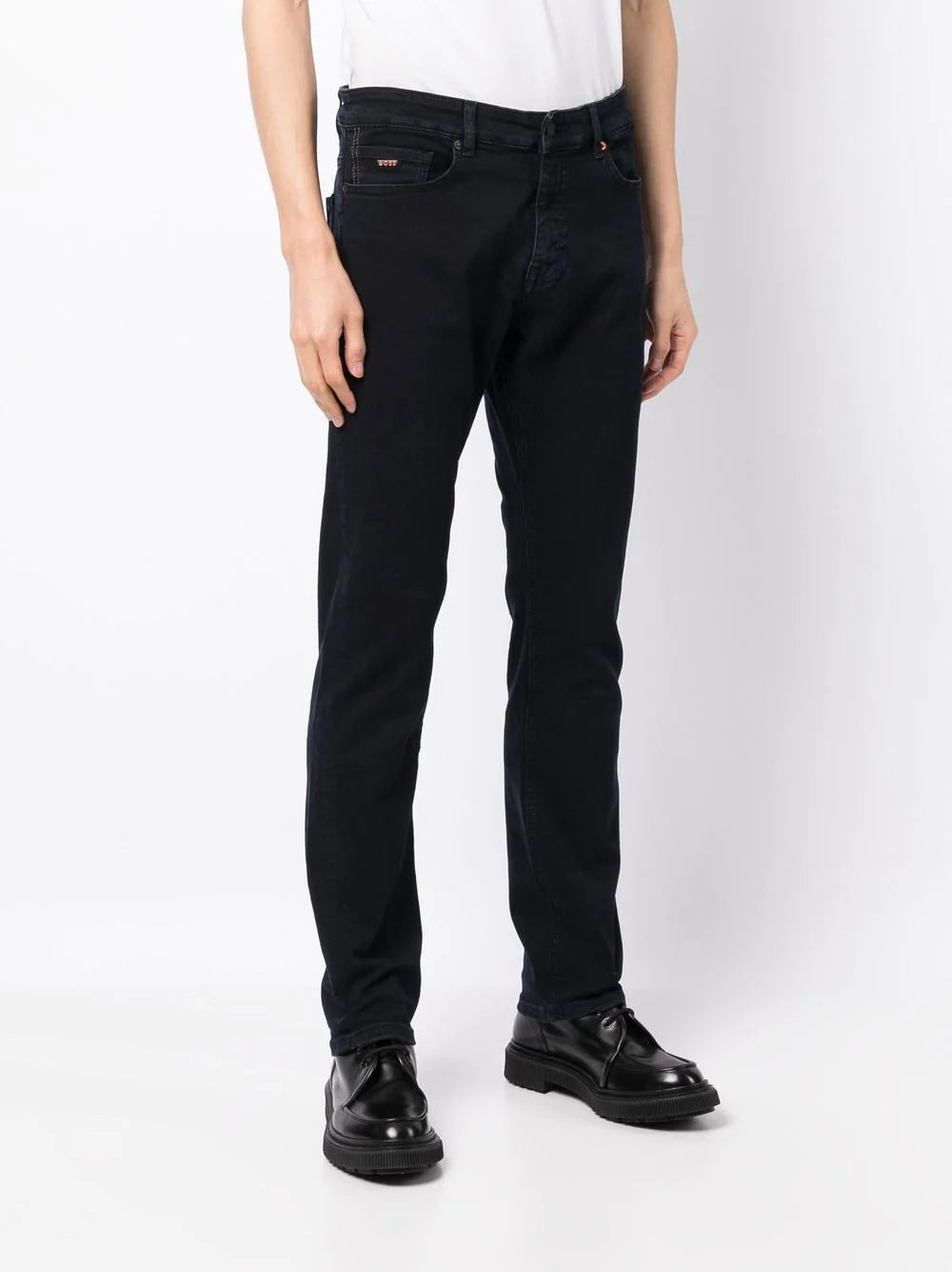 BOSS Slim-fit Jeans Dark Blue - MAISONDEFASHION.COM