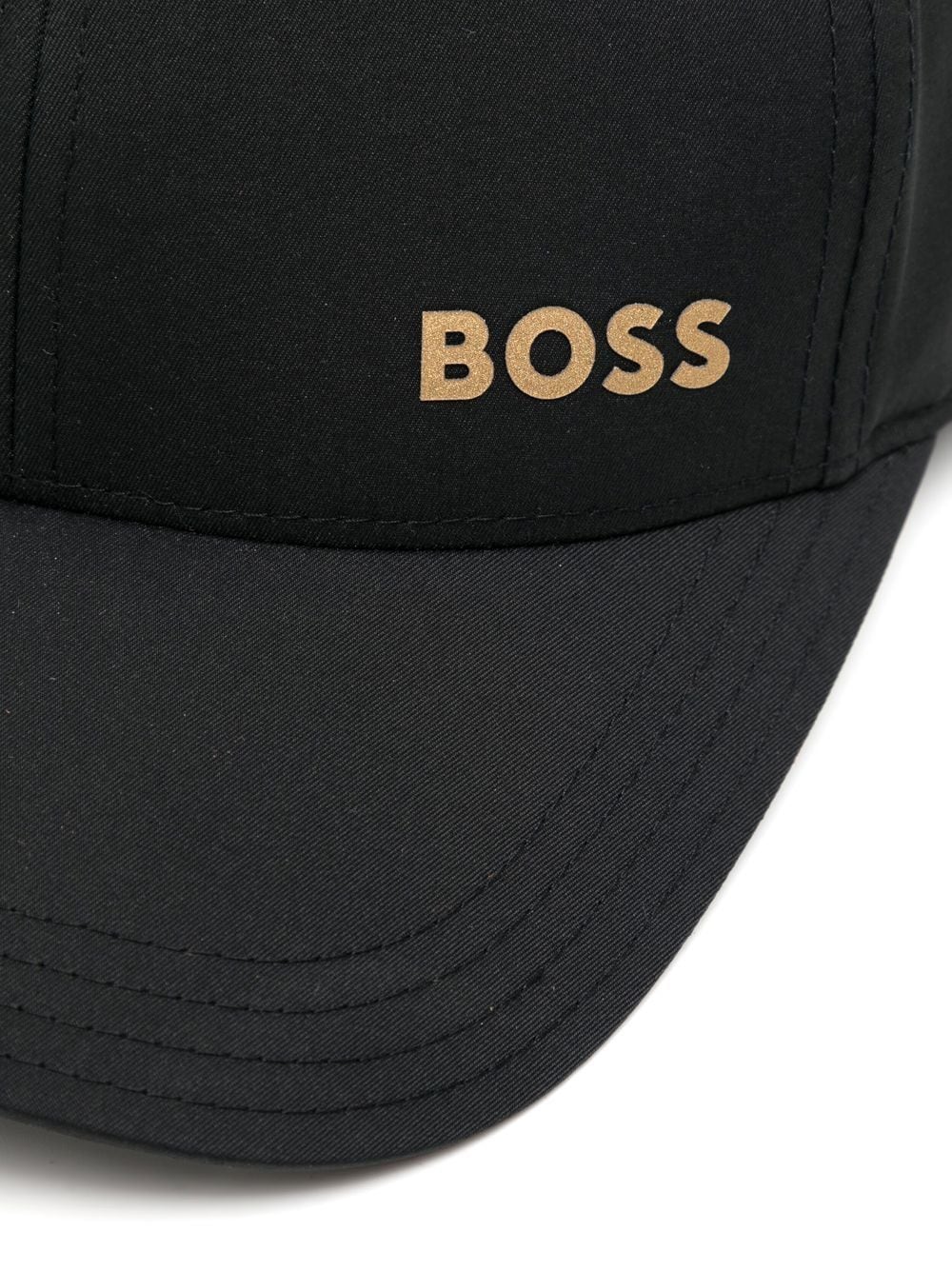 BOSS Logo-print Cap Black - MAISONDEFASHION.COM