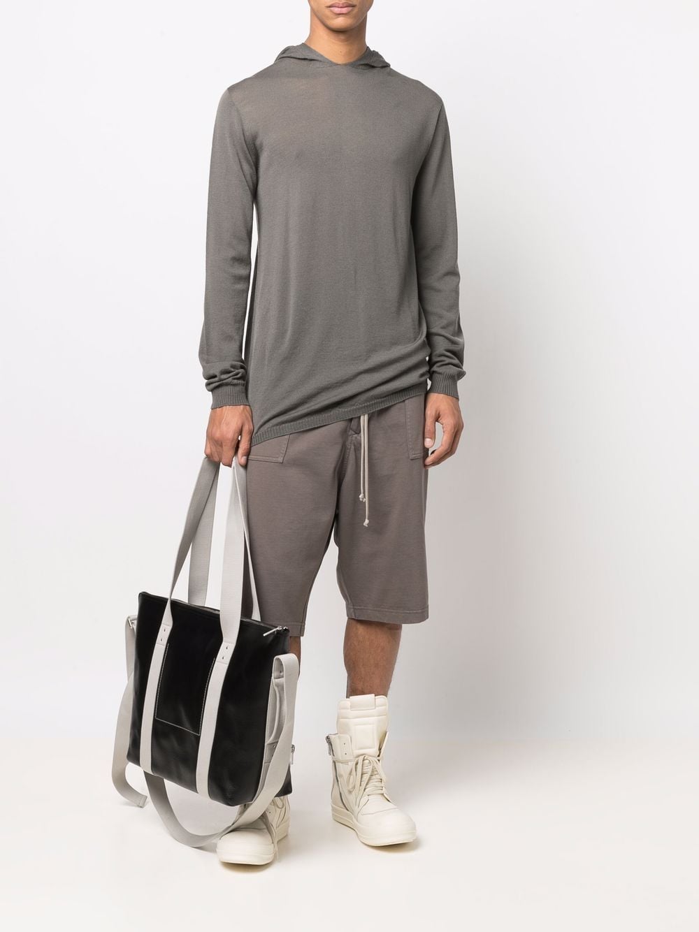 RICK OWENS DRKSHDW Drawstring Shorts Dust - MAISONDEFASHION.COM