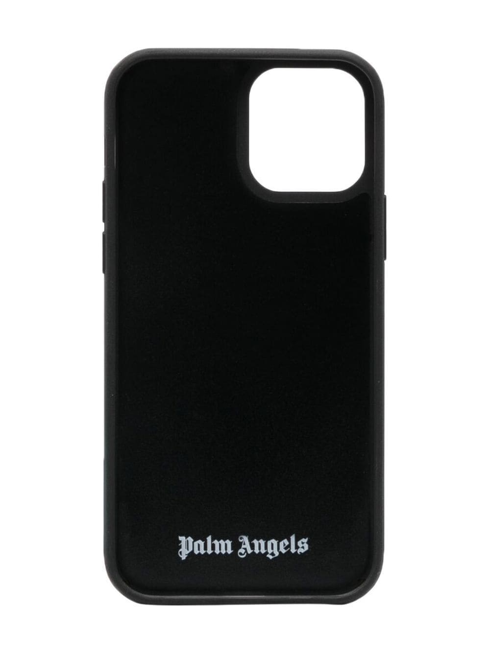 PALM ANGELS Classic Logo iPhone CS 12/12 Pro Fluo Green - MAISONDEFASHION.COM