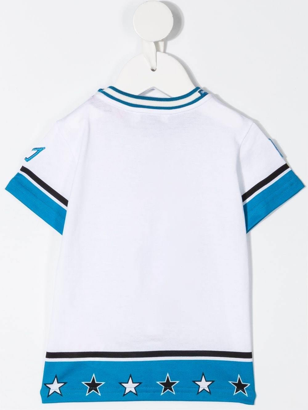 DOLCE & GABBANA KIDS BABY Varsity Logo T-Shirt White - Maison De Fashion 