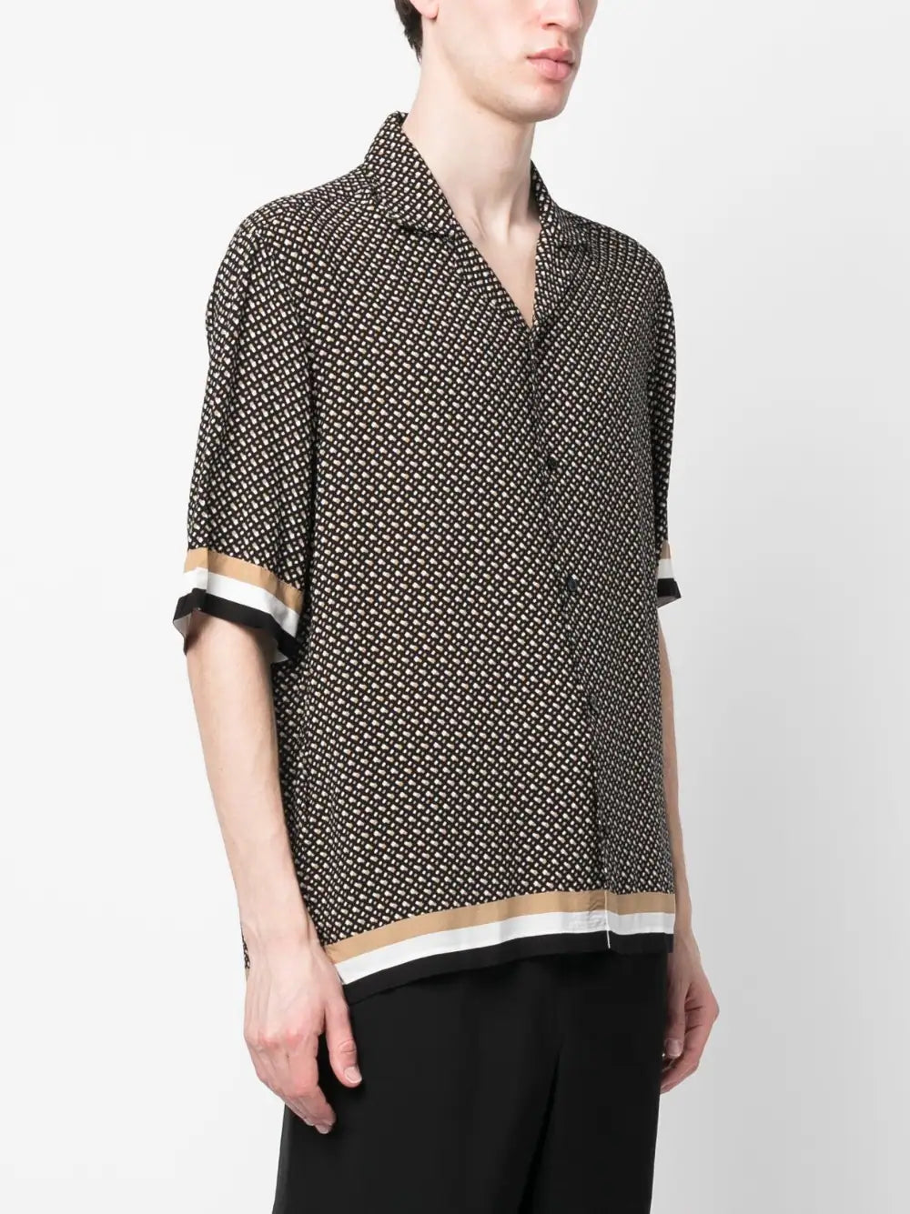 BOSS Larsu Shirt Medium Beige - MAISONDEFASHION.COM