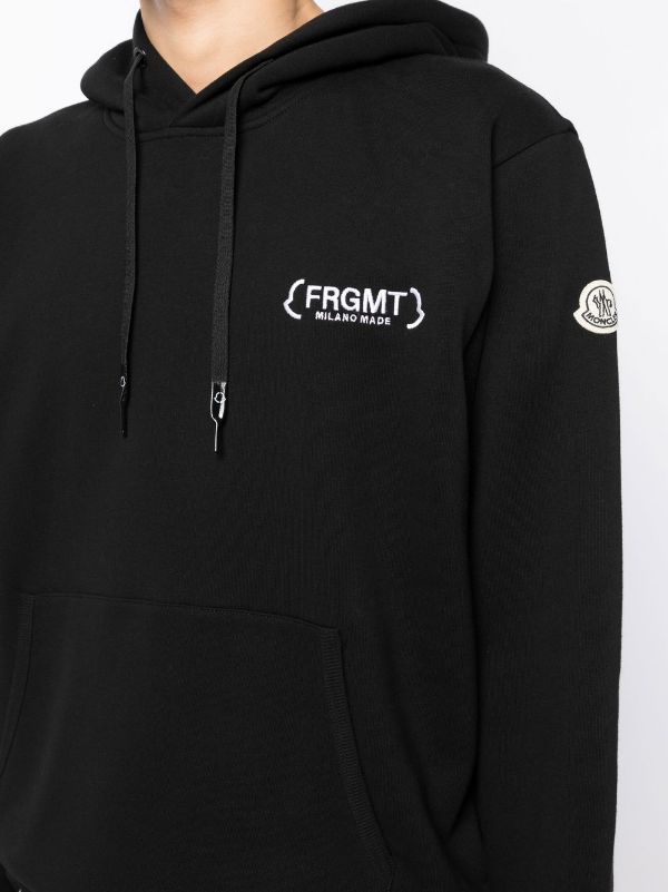 MONCLER GENIUS X 7 MONCLER FRGMT HIROSHI FUJIWARA Logo Hoodie 