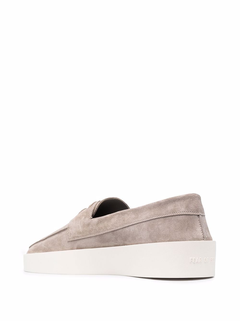 FEAR OF GOD Laced Suede Loafers Brown - MAISONDEFASHION.COM