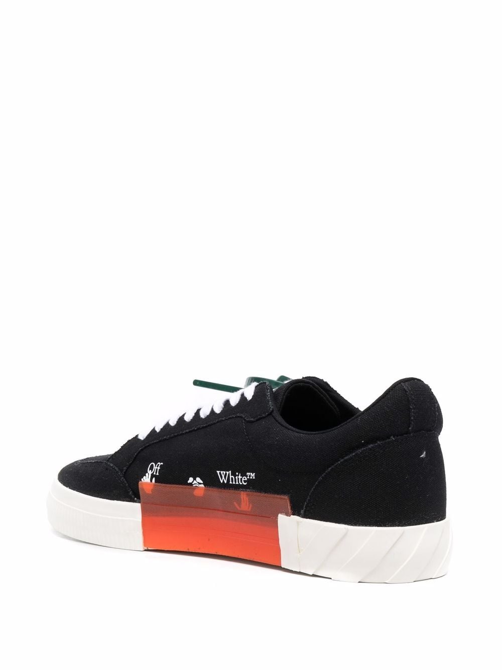 OFF-WHITE Vulcanized Low Top Sneakers Black - MAISONDEFASHION.COM