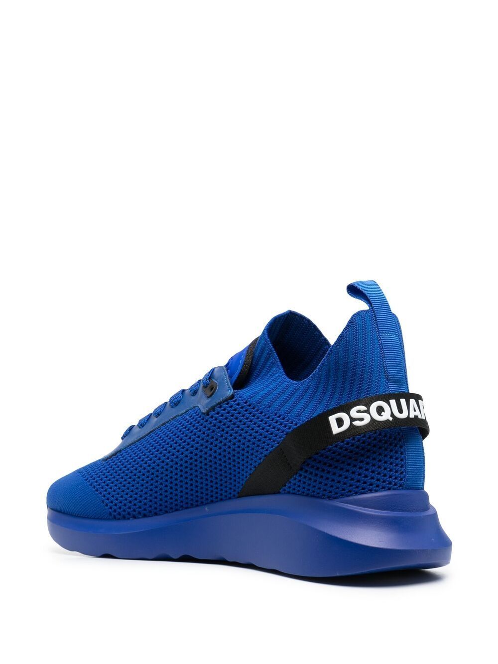 DSQUARED2 Speedster Low Top Sneakers Blue - MAISONDEFASHION.COM
