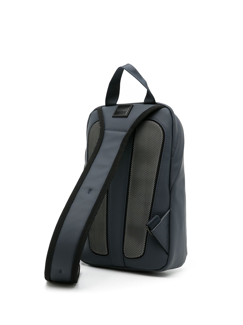 BOSS Hyper single-strap backpack Blue - MAISONDEFASHION.COM