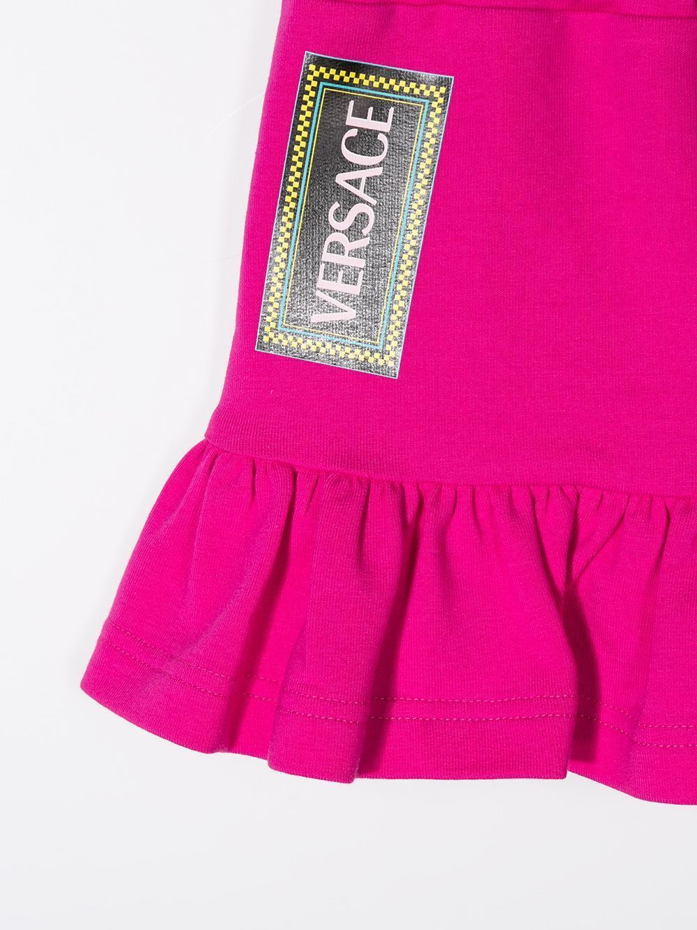 VERSACE KIDS Logo Skirt Pink - Maison De Fashion 