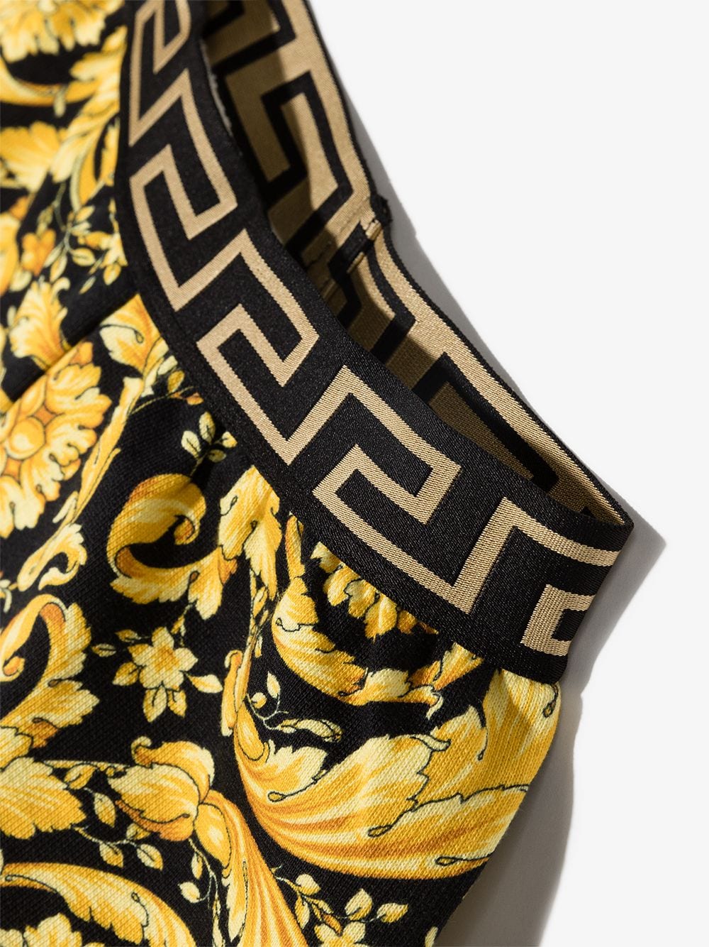 VERSACE BABY Baroque Print Shorts - MAISONDEFASHION.COM