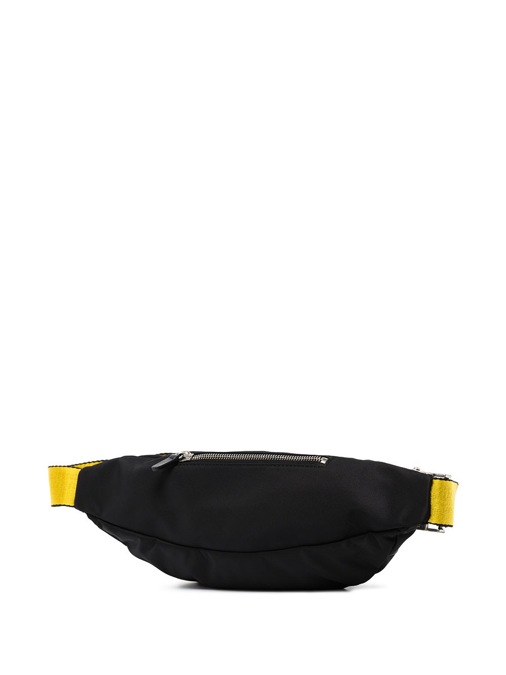 OFF-WHITE Logo Nylon Crossbody Bag Black - MAISONDEFASHION.COM