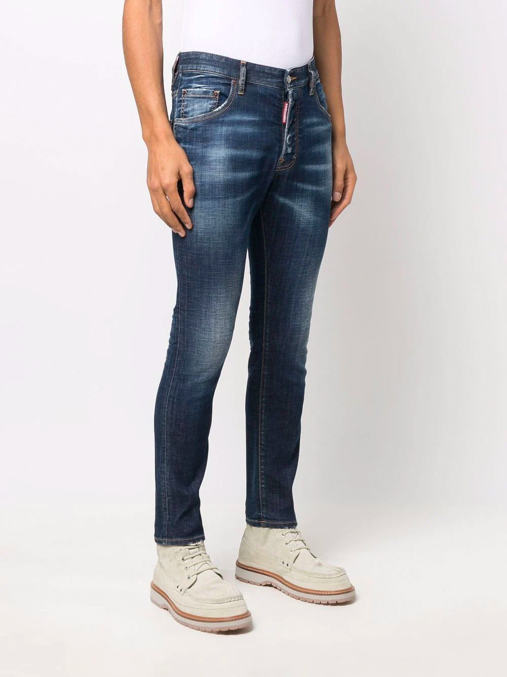 DSQUARED2 DSQ2 Brothers Skater Denim Jeans - MAISONDEFASHION.COM