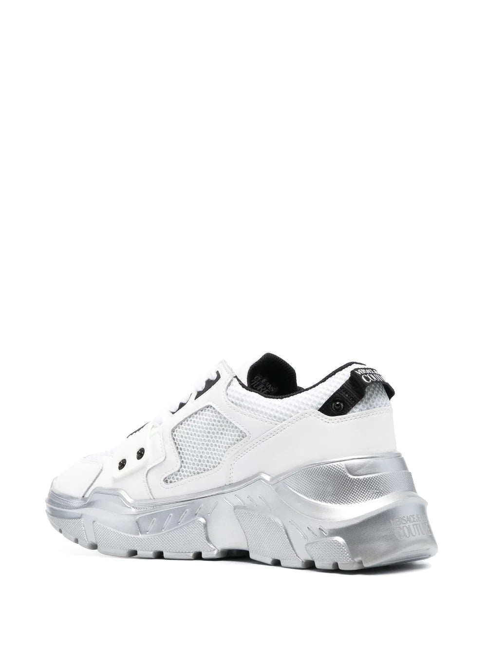 VERSACE Speed Track Sneakers White/White - MAISONDEFASHION.COM