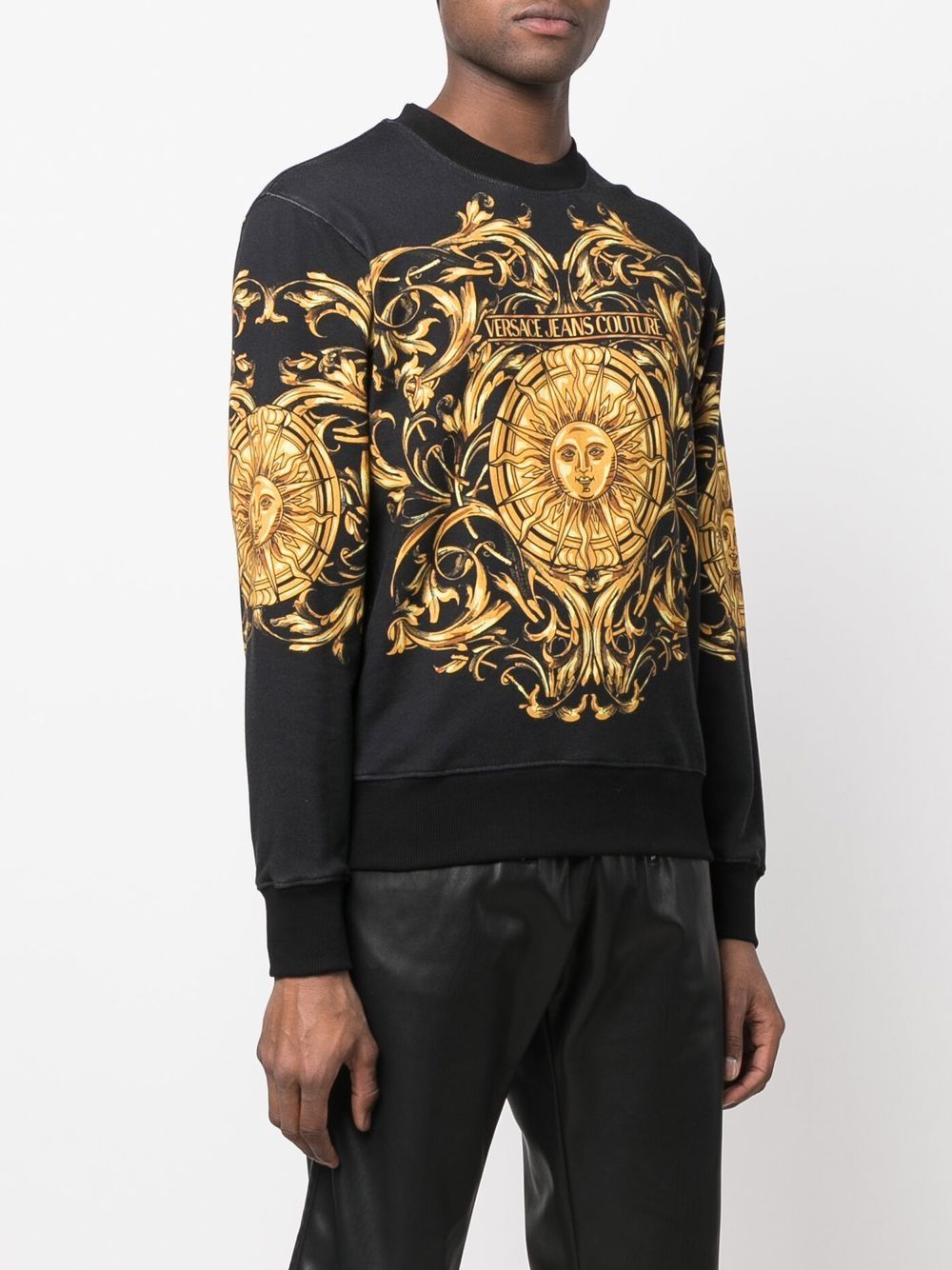 Baroque print sweatshirt best sale