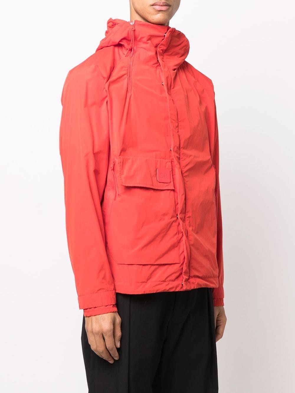 C.P COMPANY Metropolis Series Memri Hooded Jacket Red - MAISONDEFASHION.COM