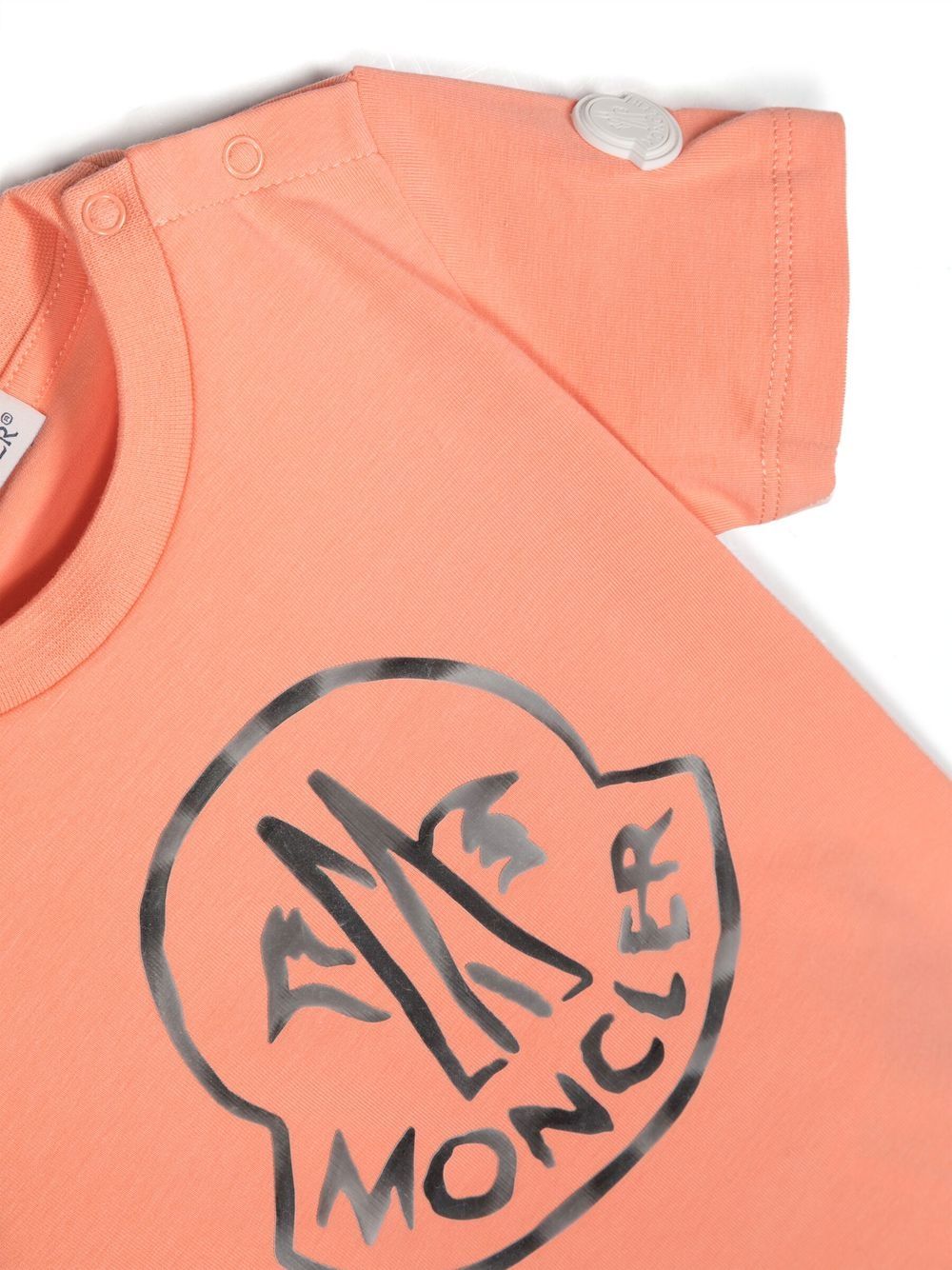 Orange moncler on sale t shirt