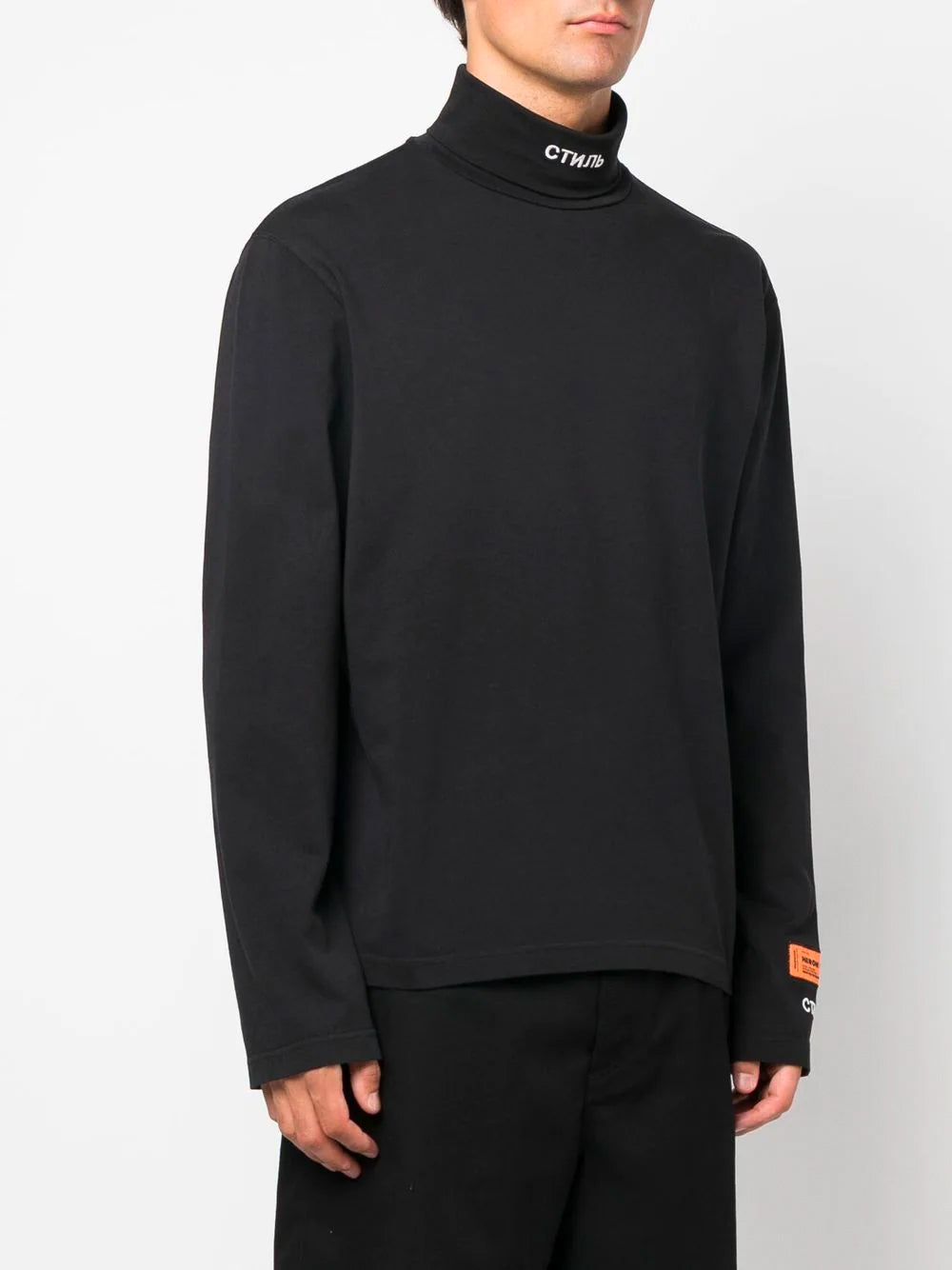 HERON PRESTON СТИЛЬ Rollneck Black - MAISONDEFASHION.COM