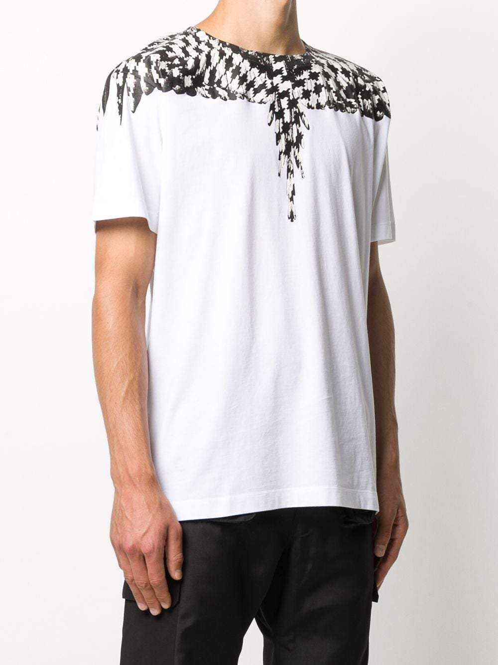 MARCELO BURLON Cross Pattern Wings T-shirt - Maison De Fashion 