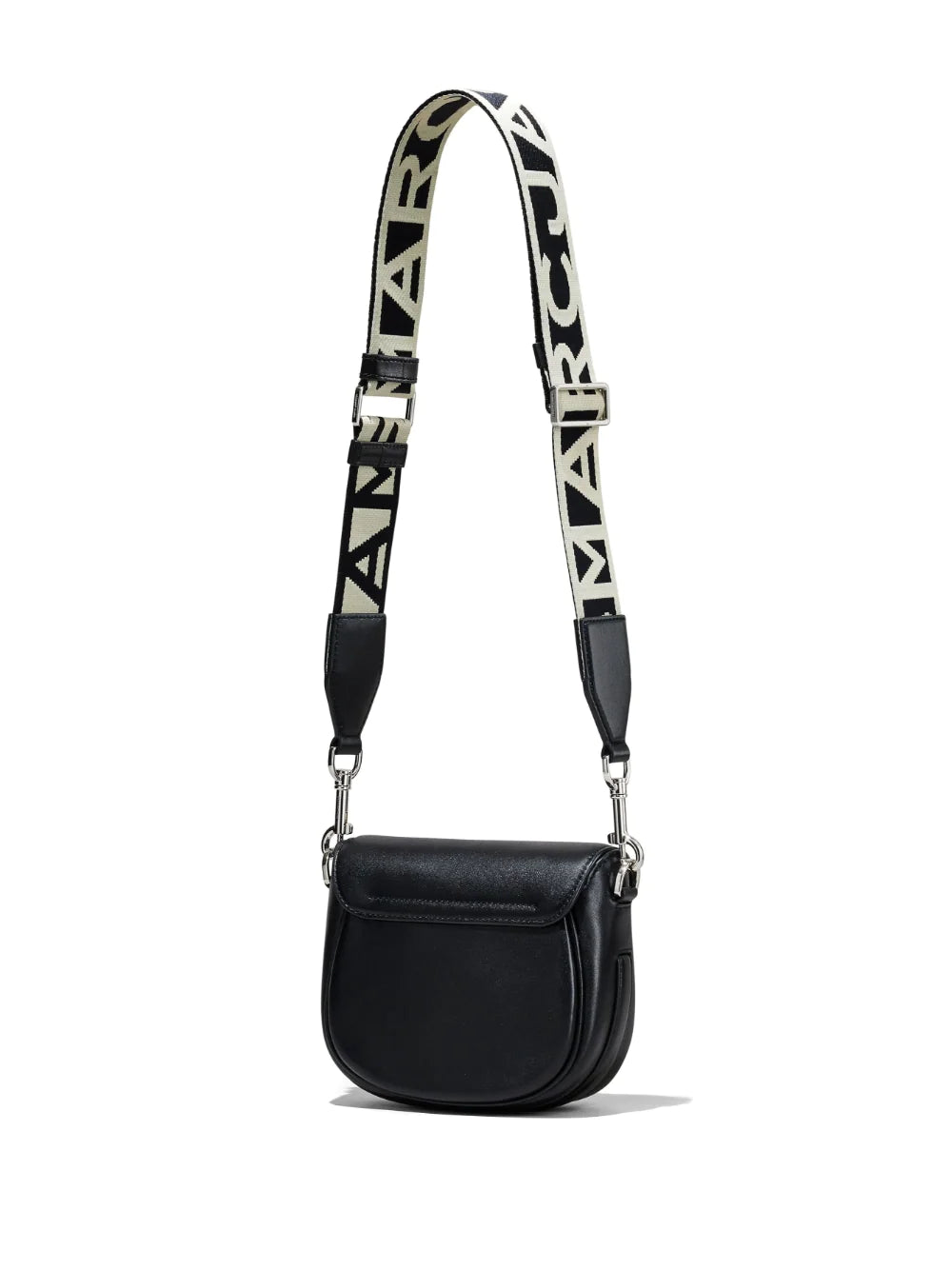 MARC JACOBS WOMEN The J Marc Small Saddle Bag Black - MAISONDEFASHION.COM