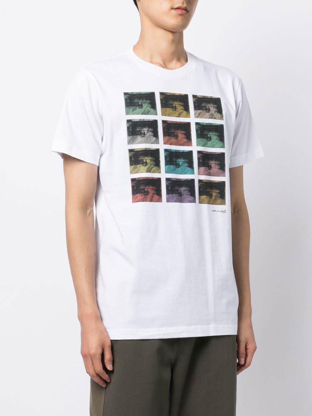 MAHARISHI Graphic-print T-shirt White - MAISONDEFASHION.COM