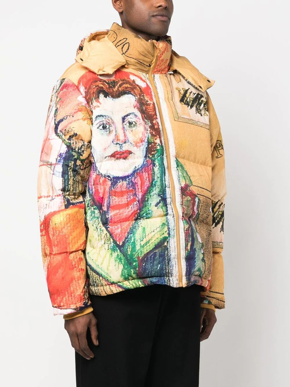 KIDSUPER Sothebys Puffer Jacket Multicolour - MAISONDEFASHION.COM