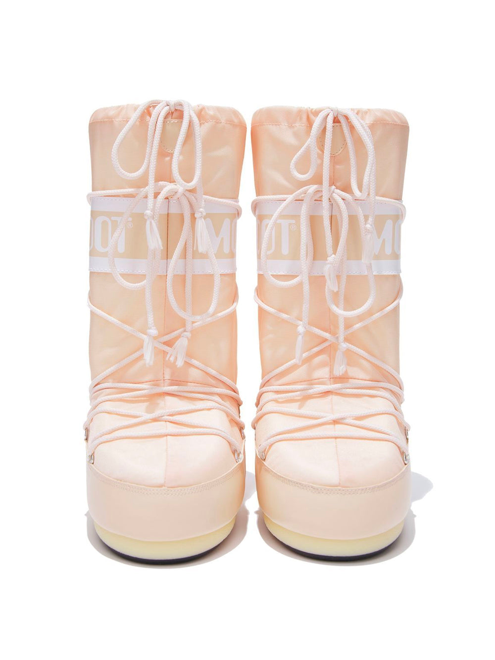 MOON BOOT KIDS Icon Boots Bisque - MAISONDEFASHION.COM