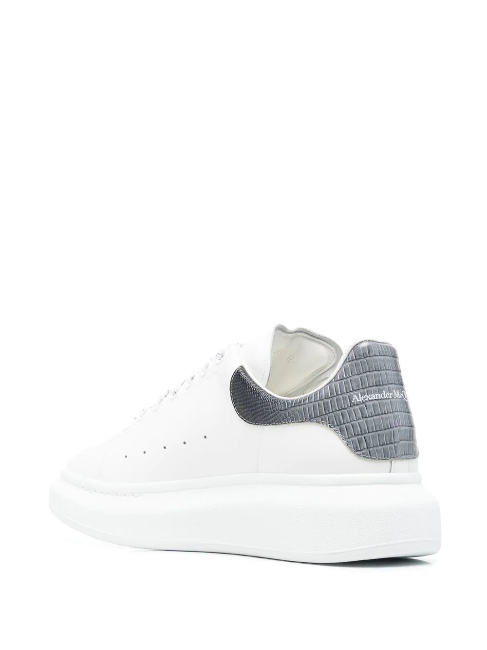 Alexander mcqueen top sneakers snakeskin