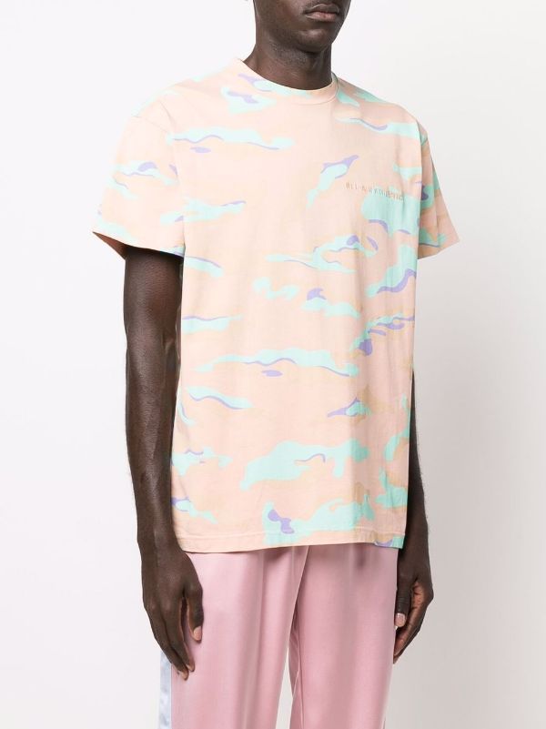 BEL-AIR ATHLETICS Camo Print T-Shirt - MAISONDEFASHION.COM