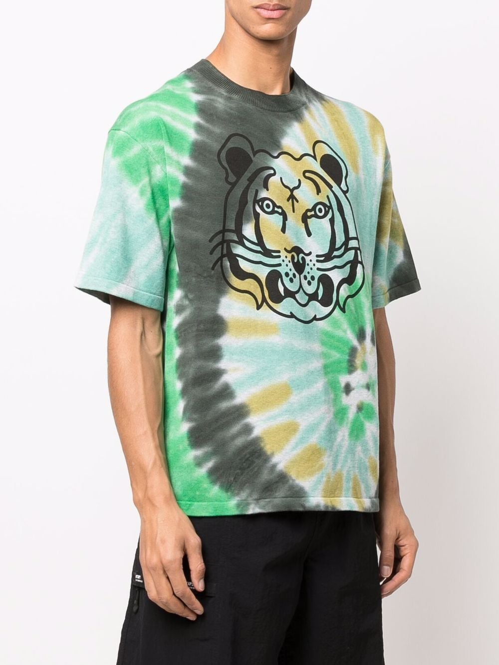 KENZO K-Tiger Tie Dye T-Shirt - MAISONDEFASHION.COM