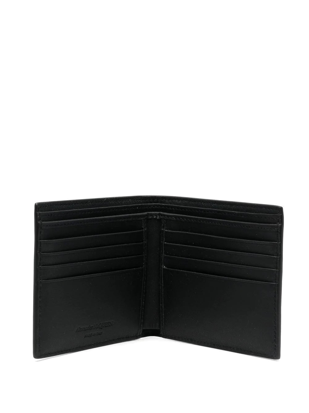 ALEXANDER MCQUEEN Graffiti Wallet Black/White - MAISONDEFASHION.COM