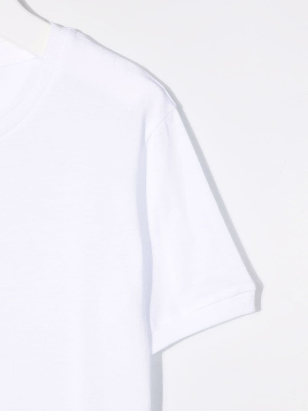 DOLCE & GABBANA KIDS Logo-patch short-sleeve T-shirt White - MAISONDEFASHION.COM