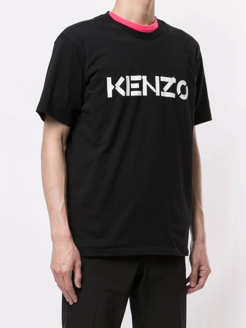 KENZO Logo T-shirt Black - Maison De Fashion 