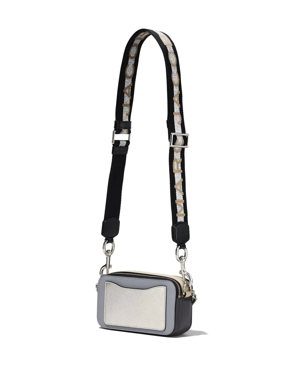 MARC JACOBS WOMEN The Snapshot Crossbody Bag Grey - MAISONDEFASHION.COM