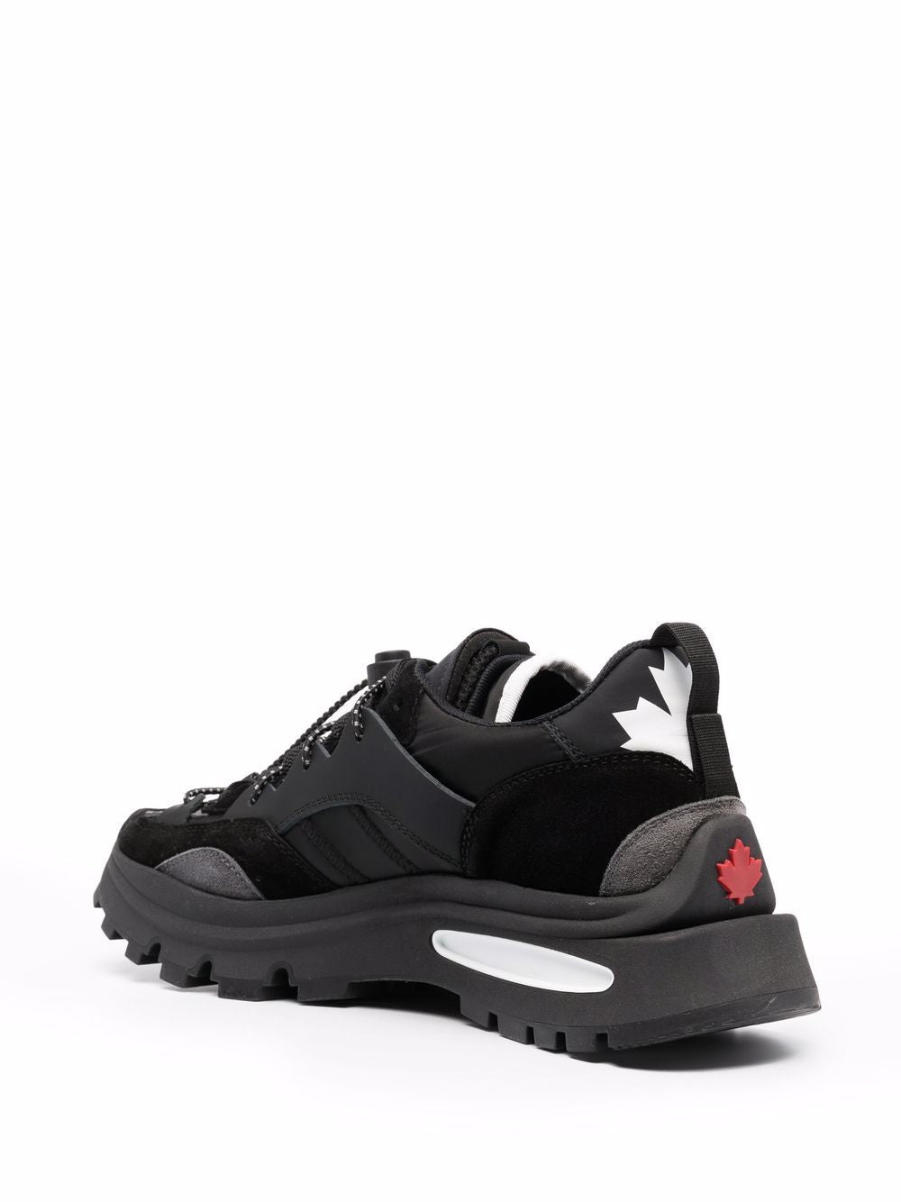 DSQUARED2 Run DS2 panelled sneakers Black - MAISONDEFASHION.COM