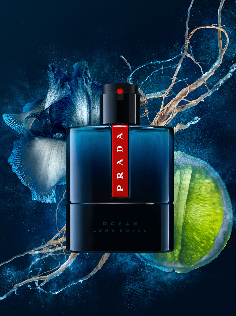 PRADA Luna Rossa Ocean Eau de Toilette Spray - 100ml - MAISONDEFASHION.COM