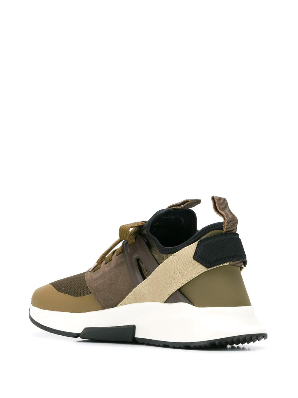 TOM FORD Jago Sneakers Low Top Green - MAISONDEFASHION.COM