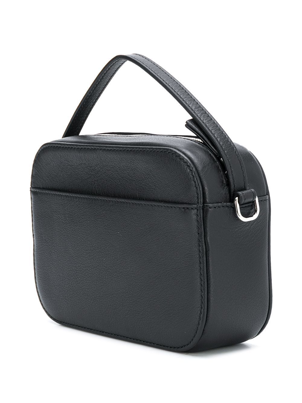 BALENCIAGA "XS" Logo Camera Bag Black - MAISONDEFASHION.COM