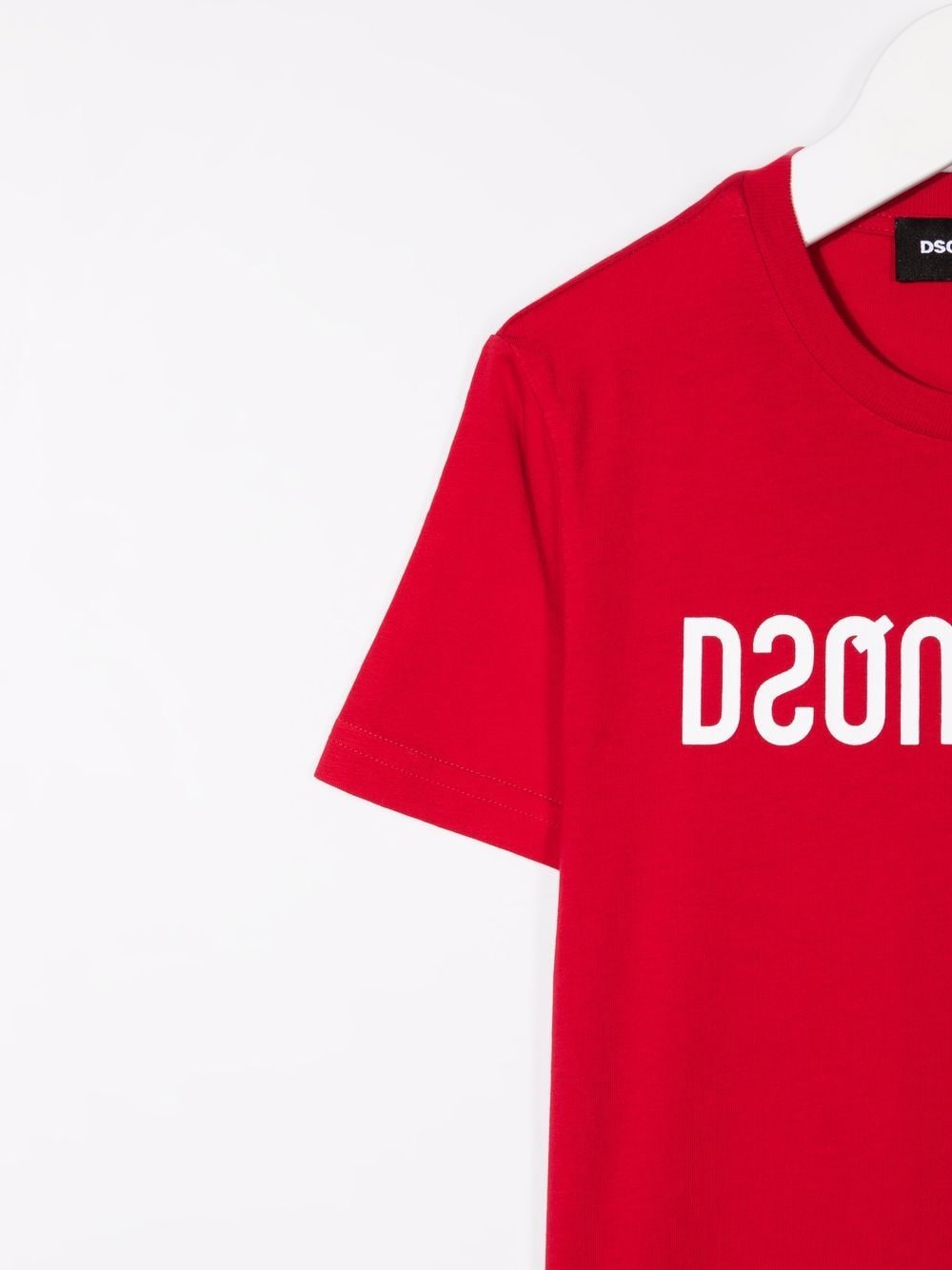 DSQUARED2 KIDS Logo T-Shirt Red - MAISONDEFASHION.COM