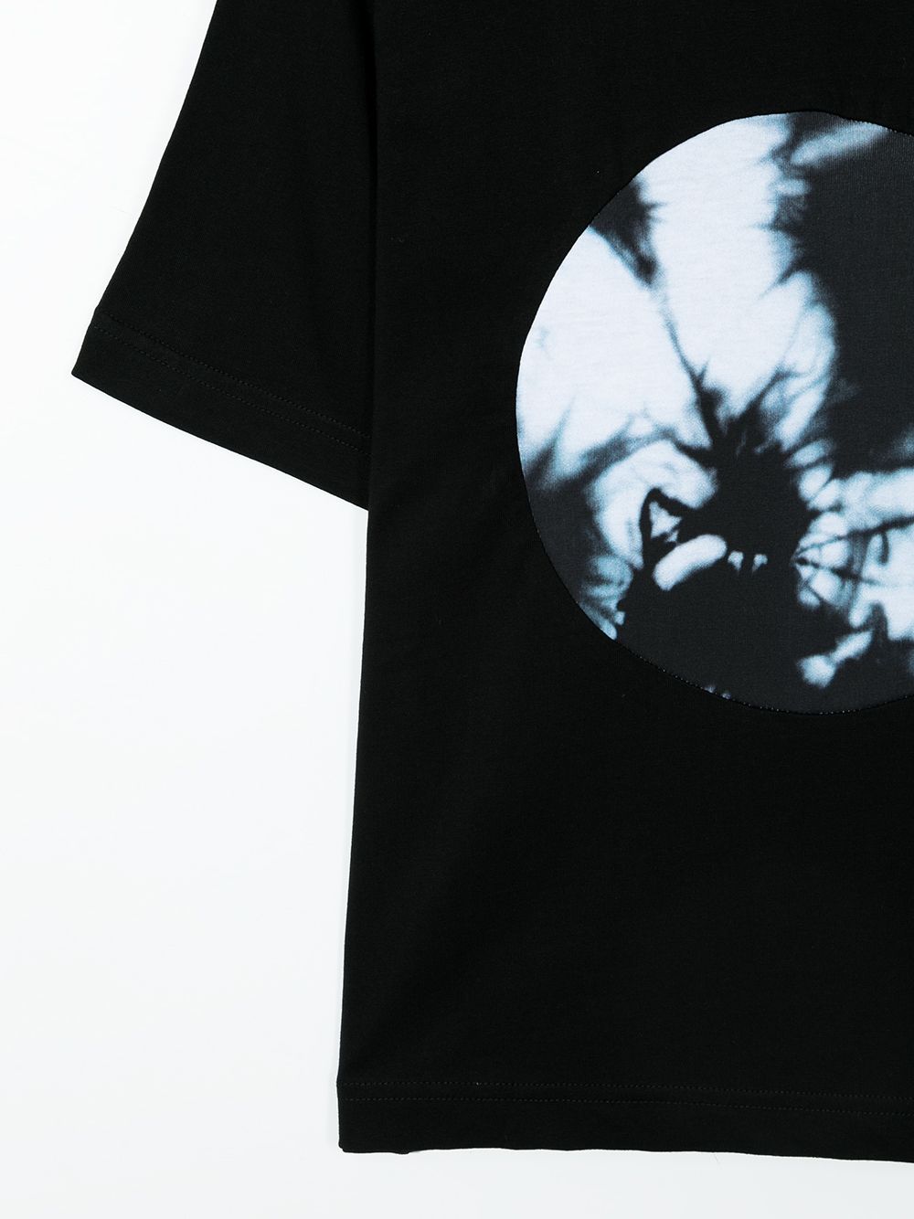 DIESEL KIDS Tie Dye Circle T-Shirt Black - MAISONDEFASHION.COM