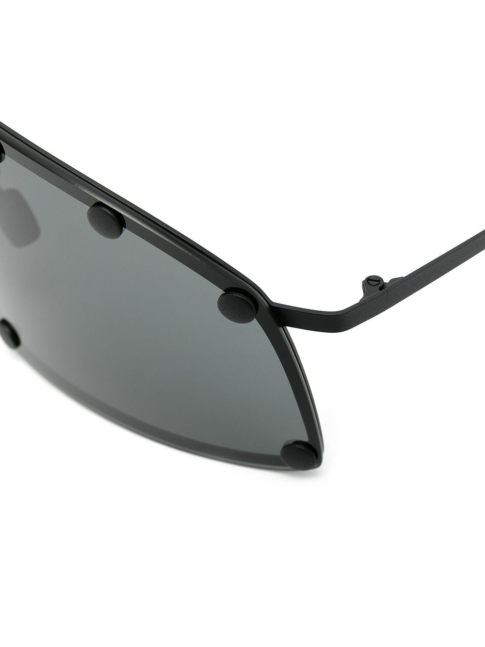 RICK OWENS Oversized Sunglasses Black - MAISONDEFASHION.COM