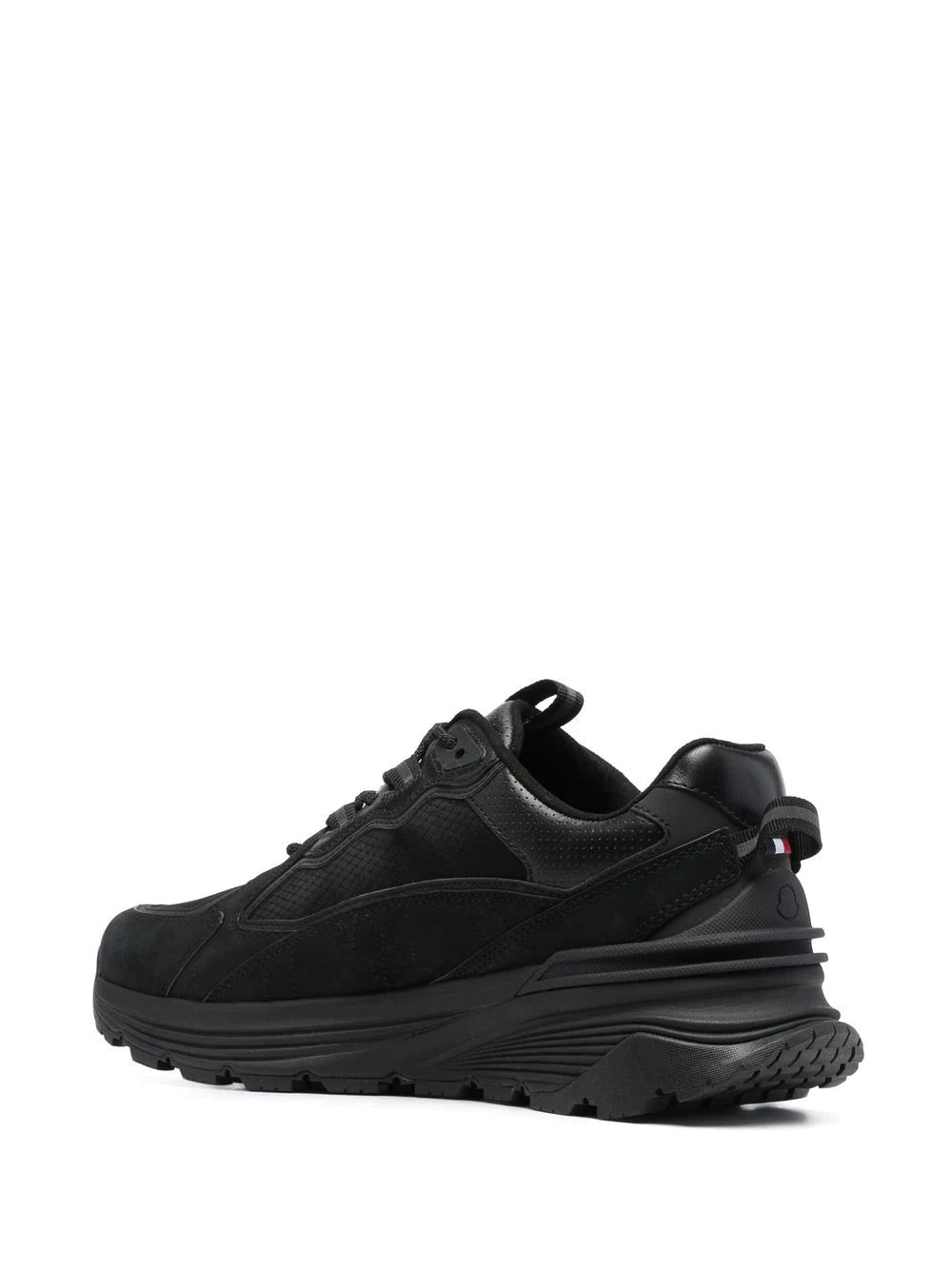 MONCLER Lite Runner Low-Top Sneakers Black - MAISONDEFASHION.COM