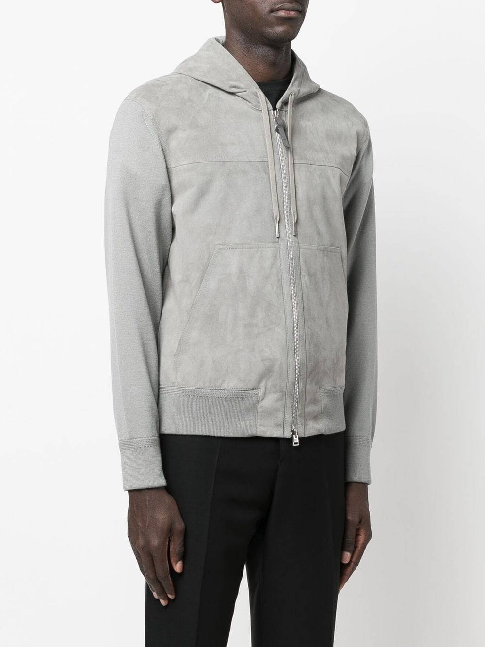 TOM FORD Suede Front Hoodie – MAISONDEFASHION.COM