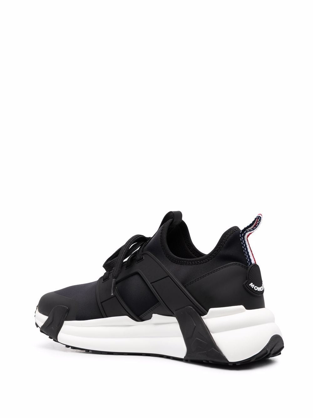 MONCLER Lunarove Low Top Sneakers Black - MAISONDEFASHION.COM