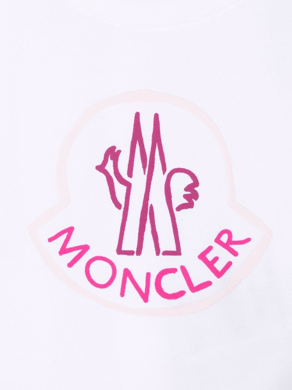MONCLER BABY Logo Print T-Shirt - MAISONDEFASHION.COM