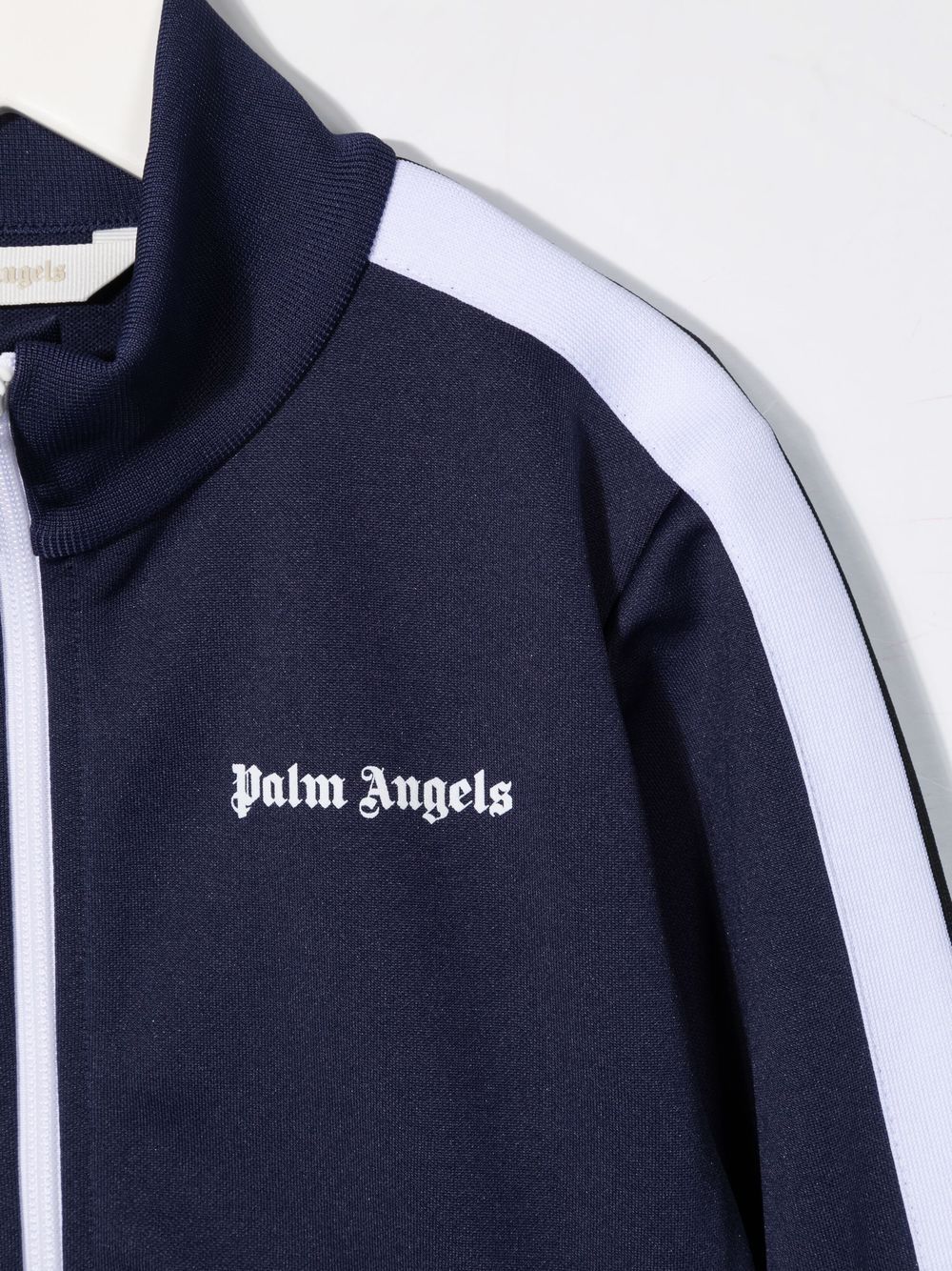 PALM ANGELS KIDS Classic Track Jacket Navy - MAISONDEFASHION.COM