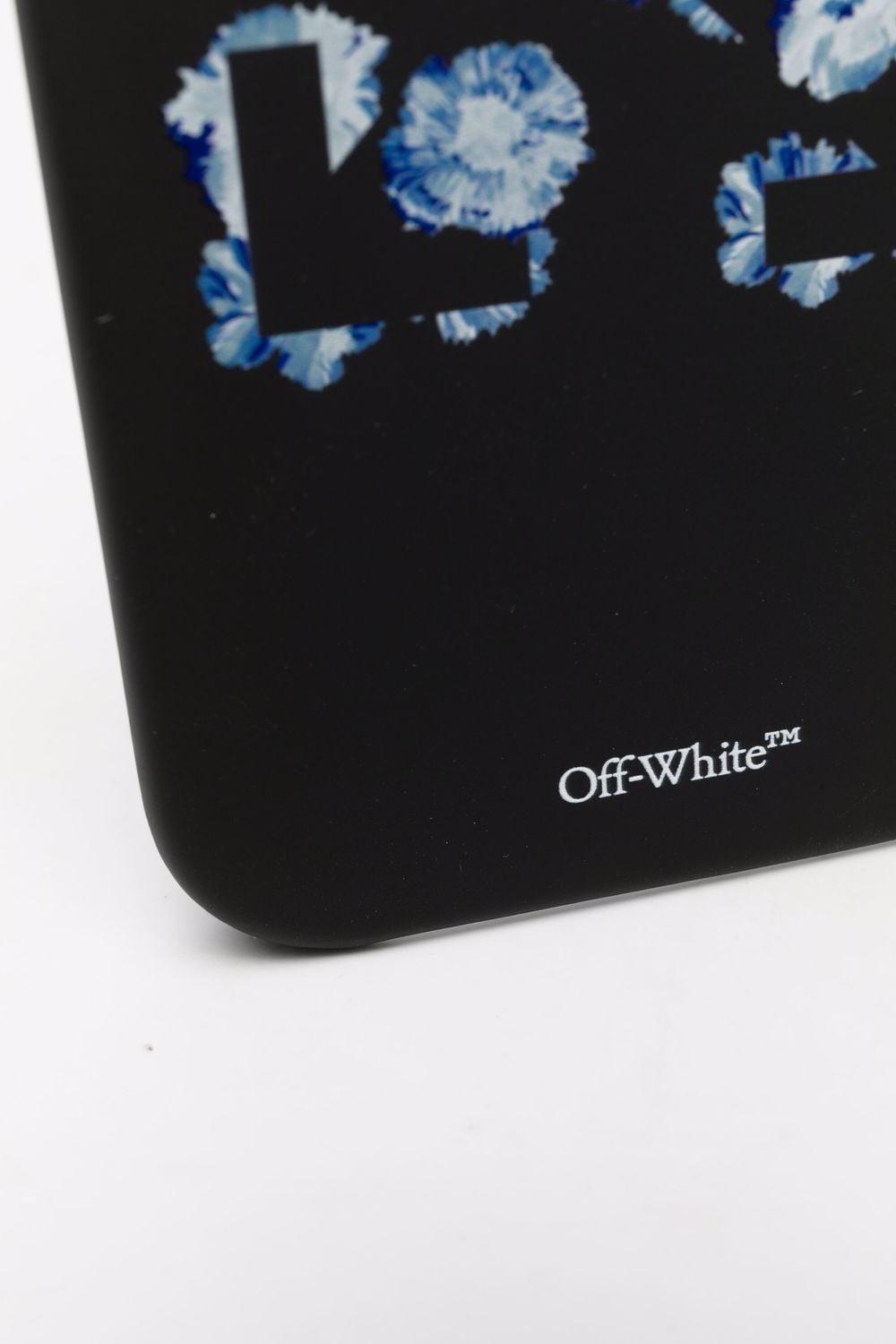 OFF-WHITE WOMENS  Floral Arrows-print iPhone 12 Pro Max case Black - MAISONDEFASHION.COM