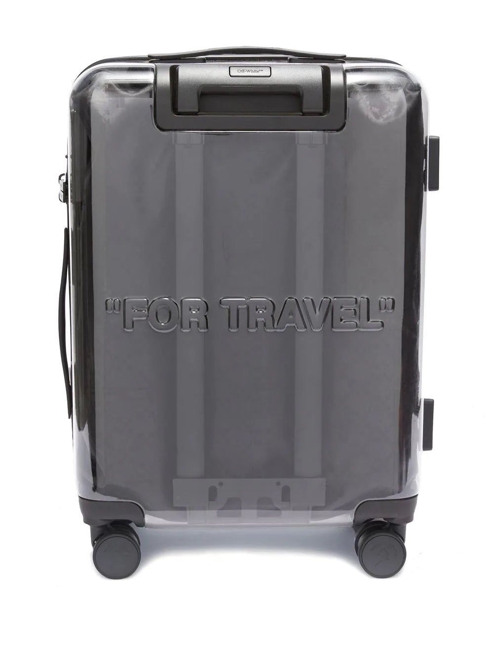 OFF-WHITE Cabin Luggage Transparent - MAISONDEFASHION.COM