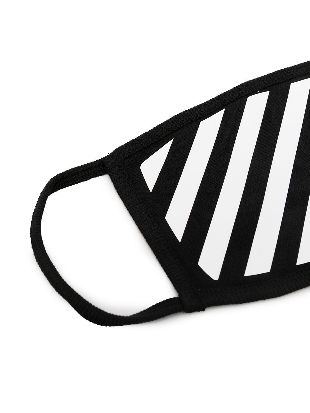 OFF-WHITE Diagonal Face Mask Black – MAISONDEFASHION.COM