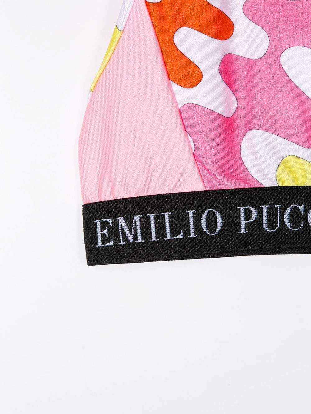 EMILIO PUCCI JUNIOR abstract-print cropped top - Maison De Fashion 