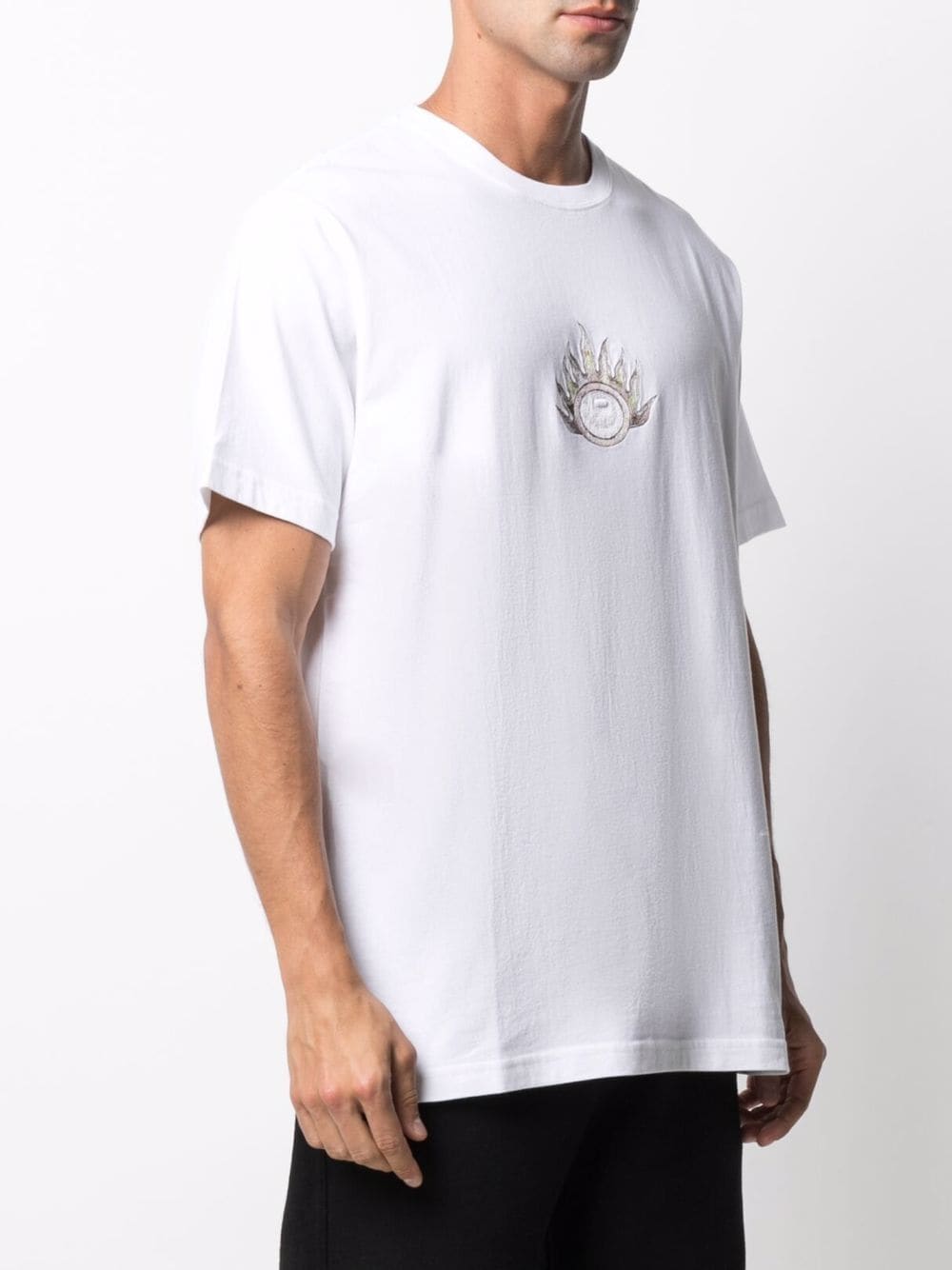 MAHARISHI Graphic-print cotton T-shirt White - MAISONDEFASHION.COM