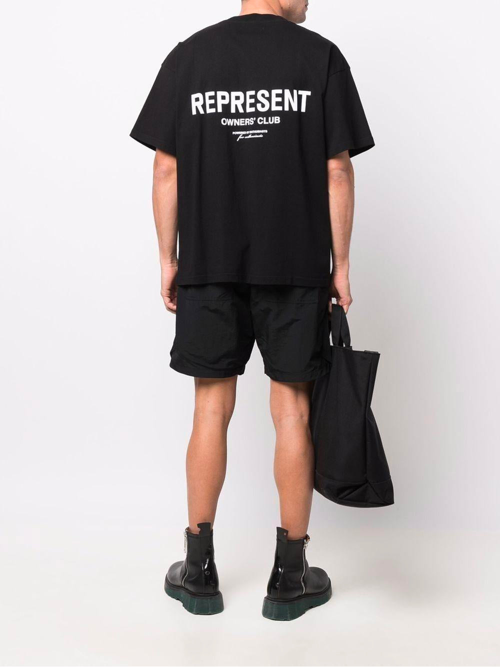 REPRESENT Owners Club T-Shirt Black - MAISONDEFASHION.COM